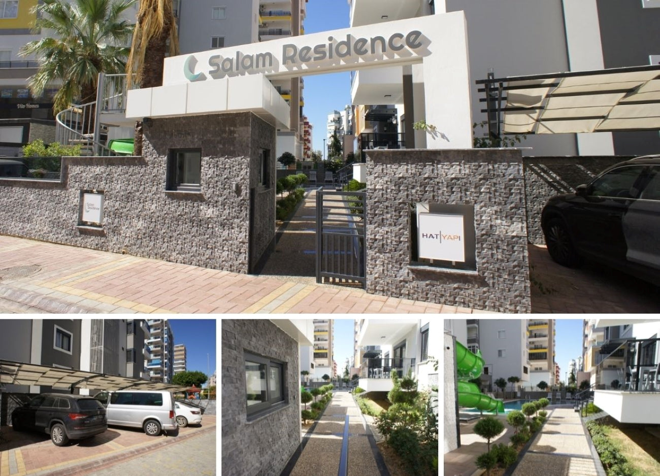 N°08 - Salam Résidence -  T2 pour 4 personnes - Vue Jardin