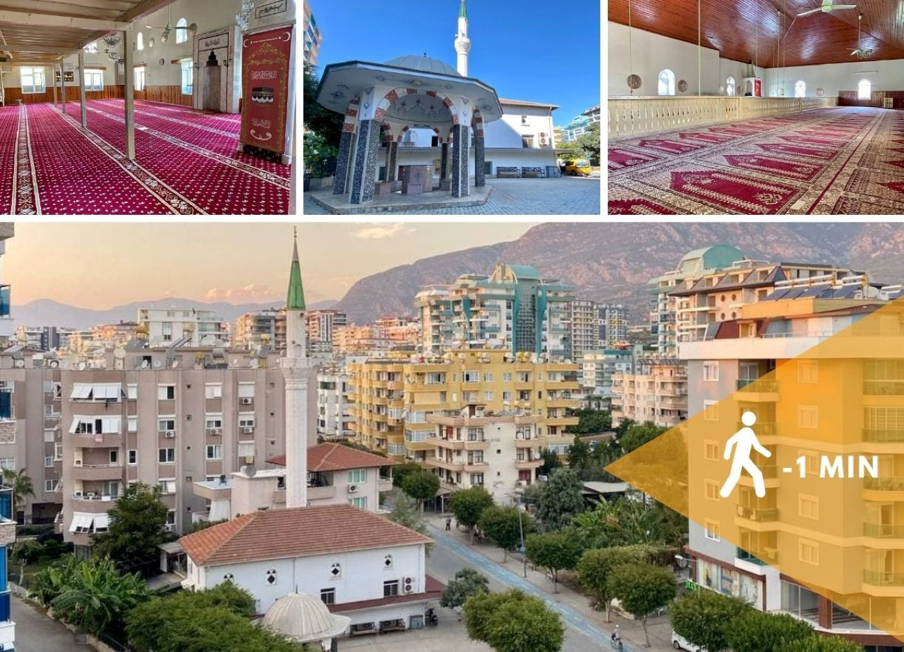 N°01 - Salam Résidence - Spacieux T2 pour 4 personnes - RDC Vue piscine | Décor design oriental