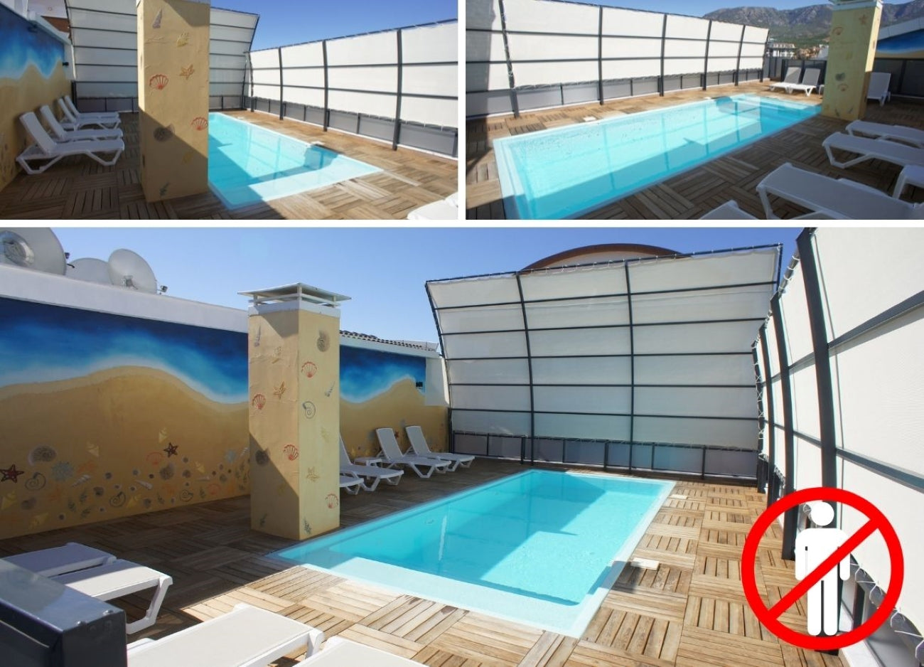 N°01 - Salam Résidence - Spacieux T2 pour 4 personnes - RDC Vue piscine | Décor design oriental