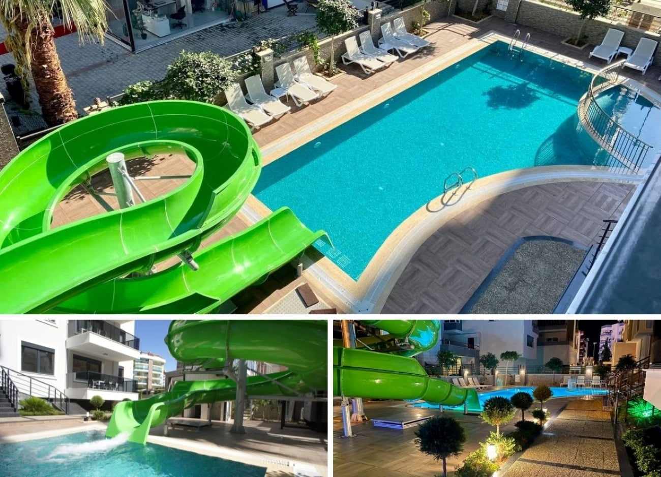 N°01 - Salam Résidence - Spacieux T2 pour 4 personnes - RDC Vue piscine | Décor design oriental